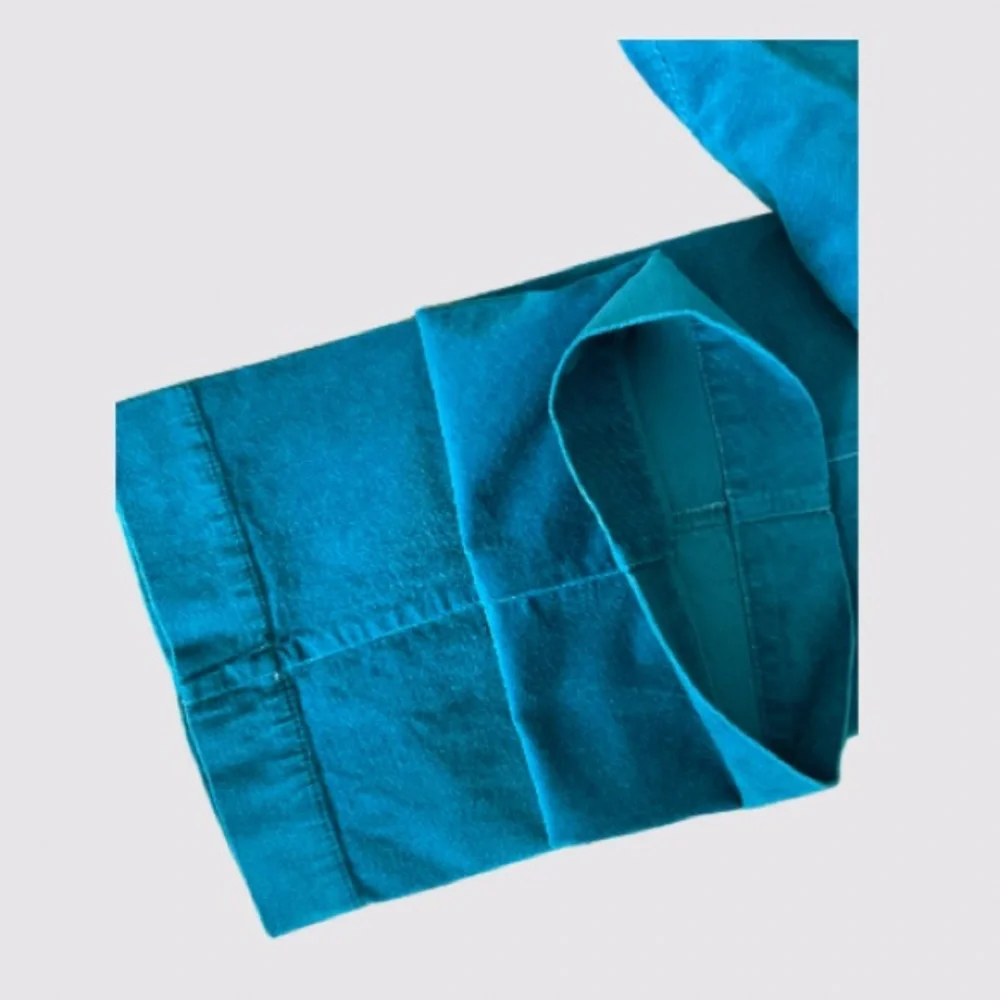 Talbots Boot-cut Corduroy Stretch Pants Teal Size 12 NWT - Picture 10 of 13